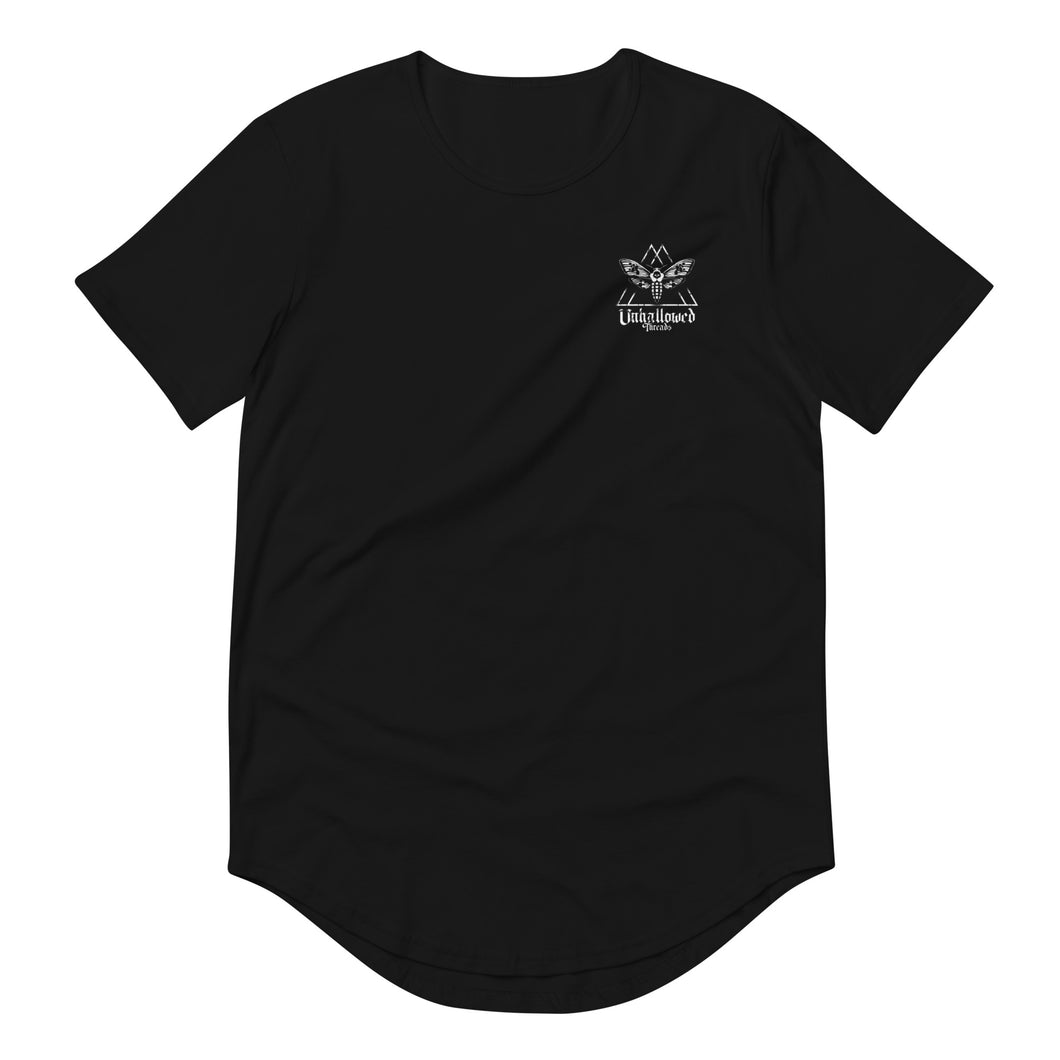 Death Moth Men's Curved Hem T-Shirt