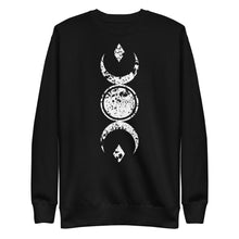 Load image into Gallery viewer, Triple Moon Unisex Fleece Pullover
