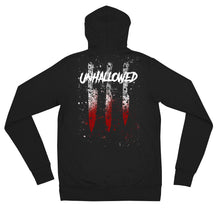 Load image into Gallery viewer, Knives Out Unisex zip hoodie

