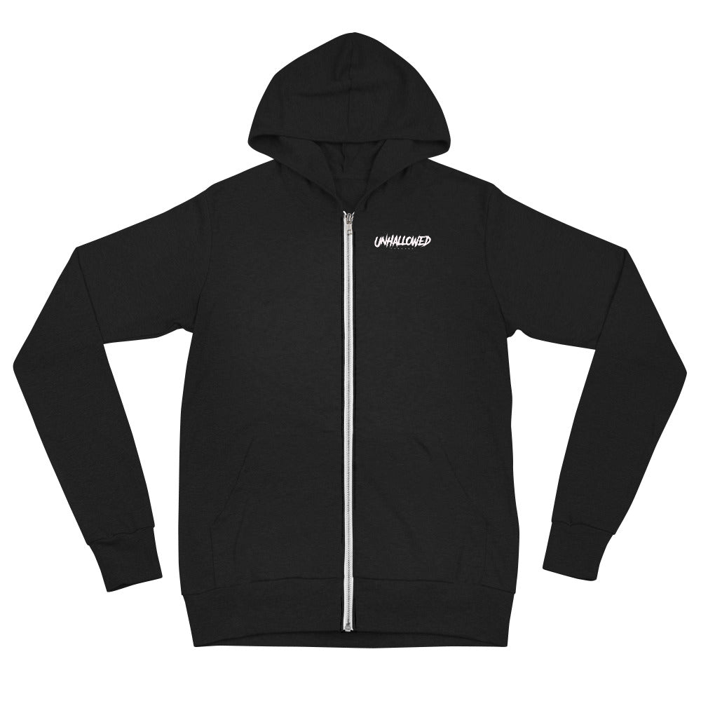 Eat Your Heart Out Unisex zip hoodie